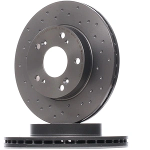 Jeu de 2 disques de frein Xtra BREMBO 09.5457.3X - Réf. 1393973 pas cher
