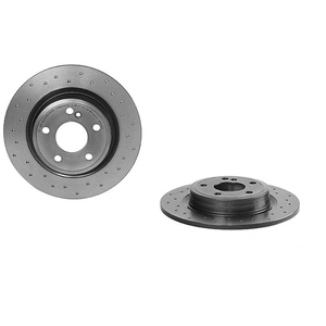 Jeu de 2 disques de frein Xtra BREMBO 08.B348.4X - Réf. 1393241 pas cher