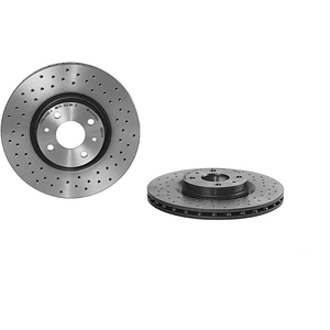Jeu de 2 disques de frein vernis BREMBO 09.C645.11 - Réf. 1393805 pas cher