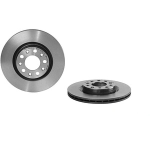 Jeu de 2 disques de frein vernis BREMBO 09.C496.11 - Réf. 1393796 pas cher