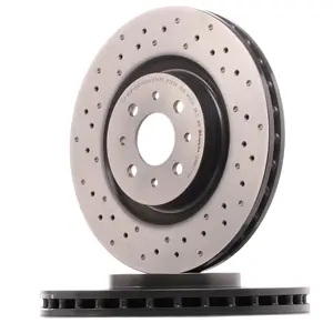 Jeu de 2 disques de frein Xtra BREMBO 09.8004.4X - Réf. 09.8004.4X
