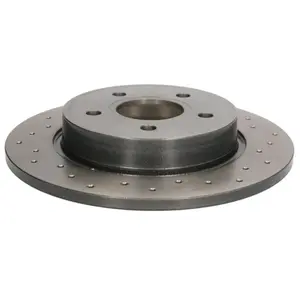 Brembo Jeu de 2 disques de frein, poinçonn, Essieu arrière, par ex. pour Ford pas cher