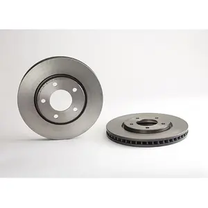 Jeu de 2 disques de frein vernis BREMBO 09.8977.11 - Réf. 1394217 pas cher