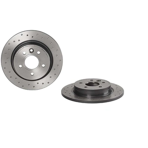 Jeu de 2 disques de frein Xtra BREMBO 08.9975.1X - Réf. 1393607 pas cher