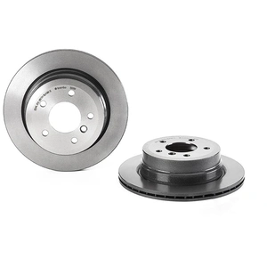 Jeu de 2 disques de frein vernis BREMBO 09.B411.11 - Réf. 1394876 pas cher