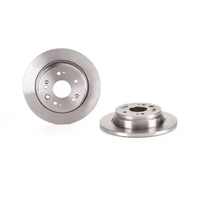 Brembo Jeu de 2 disques de frein, plein, Essieu arrière, par ex. pour Honda pas cher