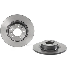 Brembo Jeu de 2 disques de frein, plein, Essieu arrière, par ex. pour Peugeot pas cher