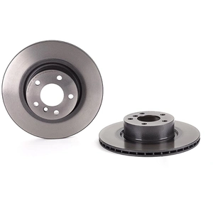 Jeu de 2 disques de frein vernis BREMBO 09.B569.11 - Réf. 1394885 pas cher