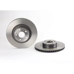 Jeu de 2 disques de frein vernis BREMBO 09.9077.11 - Réf. 1394739