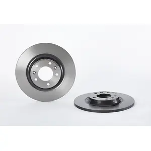 Comparateur de prix : Brembo Disque de frein, plein, Essieu arrière, par ex. pour Peugeot, Citroën
