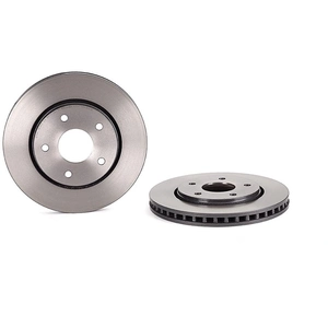 Jeu de 2 disques de frein vernis BREMBO 09.N124.11 - Réf. 1394902 pas cher