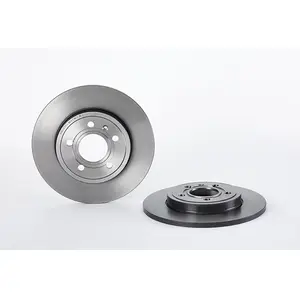 Comparateur de prix : Brembo Jeu de 2 disques de frein, plein, Essieu arrière, par ex. pour Audi, Seat