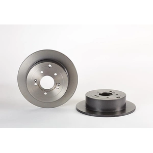 Brembo Jeu de 2 disques de frein, plein, Essieu arrière, par ex. pour Hyundai pas cher