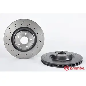 Disque de frein vernis BREMBO 09.B744.51 (Vendu à l'unité) - Réf. 1393143 pas cher