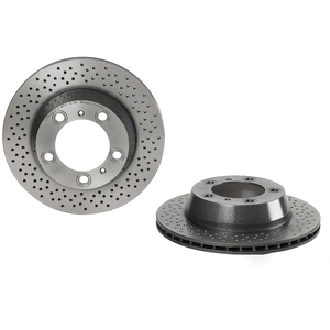 Jeu de 2 disques de frein vernis BREMBO 09.8998.11 - Réf. 1394738 pas cher