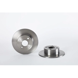 Brembo Jeu de 2 disques de frein, plein, Essieu arrière, par ex. pour Toyota pas cher