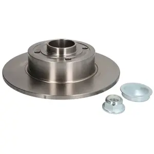 Comparateur de prix : Brembo Jeu de 2 disques de frein, plein, Essieu arrière, par ex. pour Renault