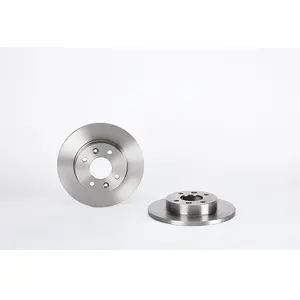 Comparateur de prix : Brembo Disque de frein, plein, Essieu avant, par ex. pour Renault, Dacia
