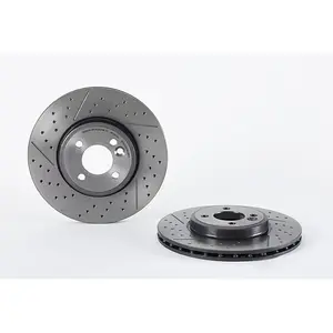Jeu de 2 disques de frein vernis BREMBO 09.A047.11 - Réf. 09.A047.11 pas cher