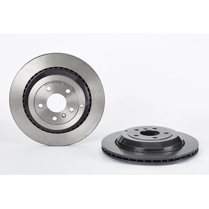 Jeu de 2 disques de frein vernis BREMBO 09.R124.21 - Réf. 1394906 pas cher