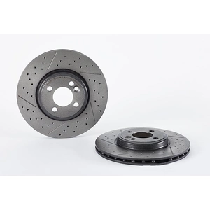 Jeu de 2 disques de frein vernis BREMBO 09.A047.21 - Réf. 1393611 pas cher