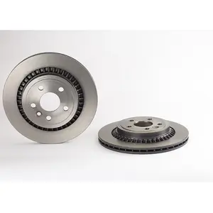Brembo Disque de frein, ventilé de l'intérieur, Essieu arrière, par ex. pour Volvo