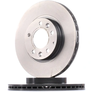 Jeu de 2 disques de frein vernis BREMBO 09.B042.11 - Réf. 1394862 pas cher