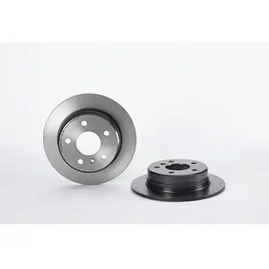 Brembo Disque de frein, plein, Essieu arrière, par ex. pour Mercedes-Benz