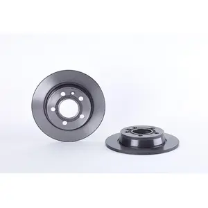 Brembo Disque de frein, plein, Essieu arrière, par ex. pour Seat, VW, Ford