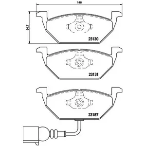 Kit de plaquettes de frein, frein à disque BREMBO XTRA LINE P 85 072X P85072X pas cher