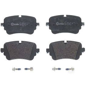 Brembo Jeu de 4 plaquettes de frein, Essieu arrière, par ex. pour Audi, VW pas cher