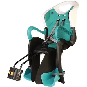 Bellelli Siege Bebe Velo Bellelli Tiger Standard B-Fix Blanc/Turquoise