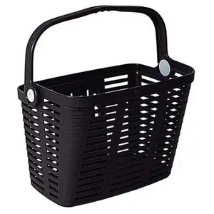 Comparateur de prix : Panier plastique Plaza XL noir - Bellelli - Fixation pour VAE - 34x18x25
