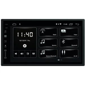 Autoradio Phonocar Vm002de Bluetooth, Wifi&sans Mécanique Cd/dvdVendu parnorauto