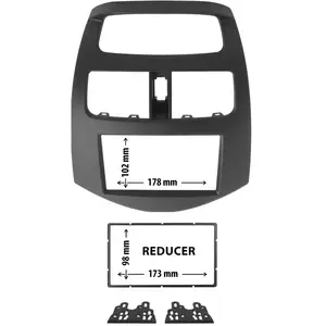 Comparateur de prix : Entretoise 2 Din Phonocar Pour Autoradio
