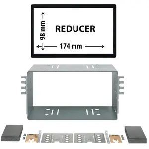 Comparateur de prix : Entretoise 2 Din Phonocar Pour Autoradio