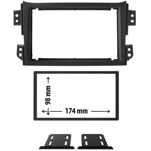 Comparateur de prix : Entretoise 2 Din Phonocar Pour Autoradio