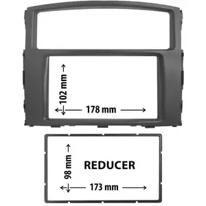 Comparateur de prix : Entretoise 2 Din Phonocar Pour Autoradio
