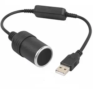 Phonocar Power Converter From Usb Port To 12v Cigarette Lighter Sokets pas cher