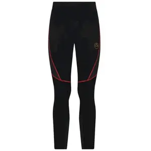 La Sportiva Triumph Tight Pant M - Collant running homme Black / Yello... pas cher
