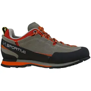 La Sportiva Boulder X - Chaussures approche homme Clay / Saffron 40 pas cher