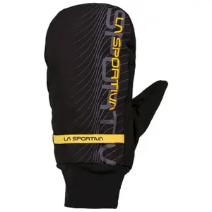 La Sportiva Race Overgloves ECO - Gants ski Black / Yellow S pas cher