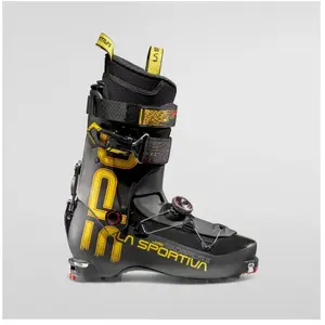 La Sportiva Skorpius CR II - Chaussures ski de randonnée Black / Yellow 30.5 (46.2/3) pas cher