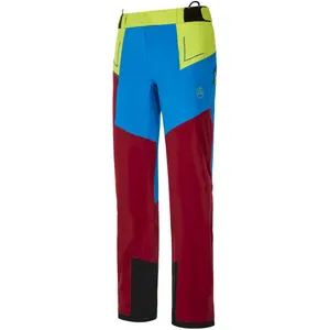 La Sportiva Crizzle EVO Shell Pant M homme - Pantalon ski de randonnée Sangria / Electric Blue M pas cher