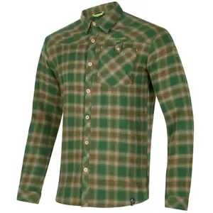 La Sportiva Rambler Flannel Shirt - Chemise homme Forest / Lime Punch ... pas cher