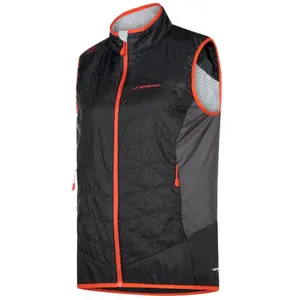 La Sportiva Seeker Primaloft Vest - Doudoune femme Black / Cherry Toma... pas cher