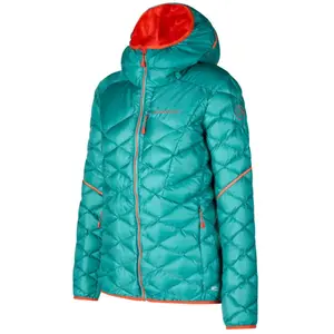 Comparateur de prix : Doudoune LaSportiva Pinnacle Down (lagoon/cherry tomato) femme