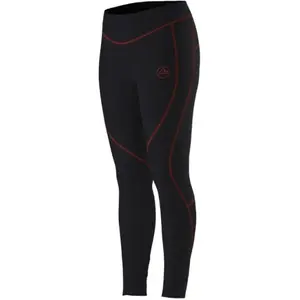 La Sportiva Instant Pant - Collant running femme Black / Cherry Tomato... pas cher