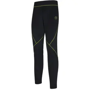 La Sportiva Instant Pant - Collant running homme Black / Lime Punch L pas cher