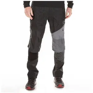 La Sportiva Wind Short Overpant - Pantalon ski de randonnée homme Blac...